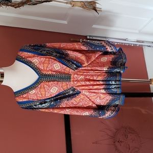 Flying Tomato kimono sleeved blouse. EUC.